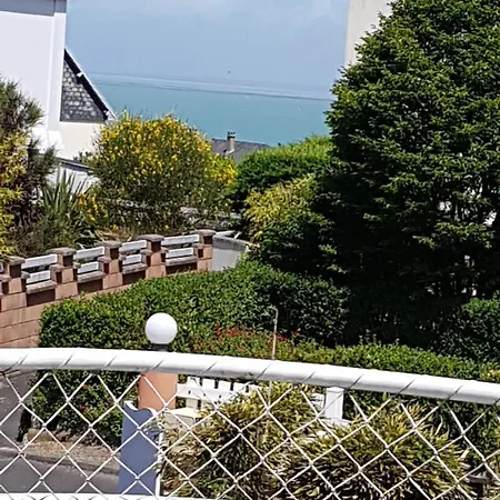 La Terrasse, Jacuzzi Et Vue Mer A 100M De La Plage Donville-les-Bains Exterior photo