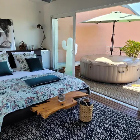 La Terrasse, Jacuzzi Et Vue Mer A 100M De La Plage Donville-les-Bains Exterior photo