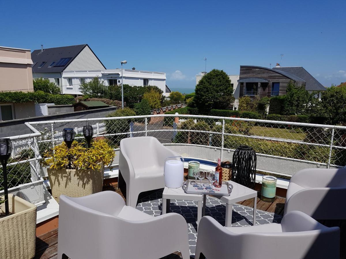 Apartment La Terrasse, Jacuzzi Et Vue A 100m De La Donville-les-Bains